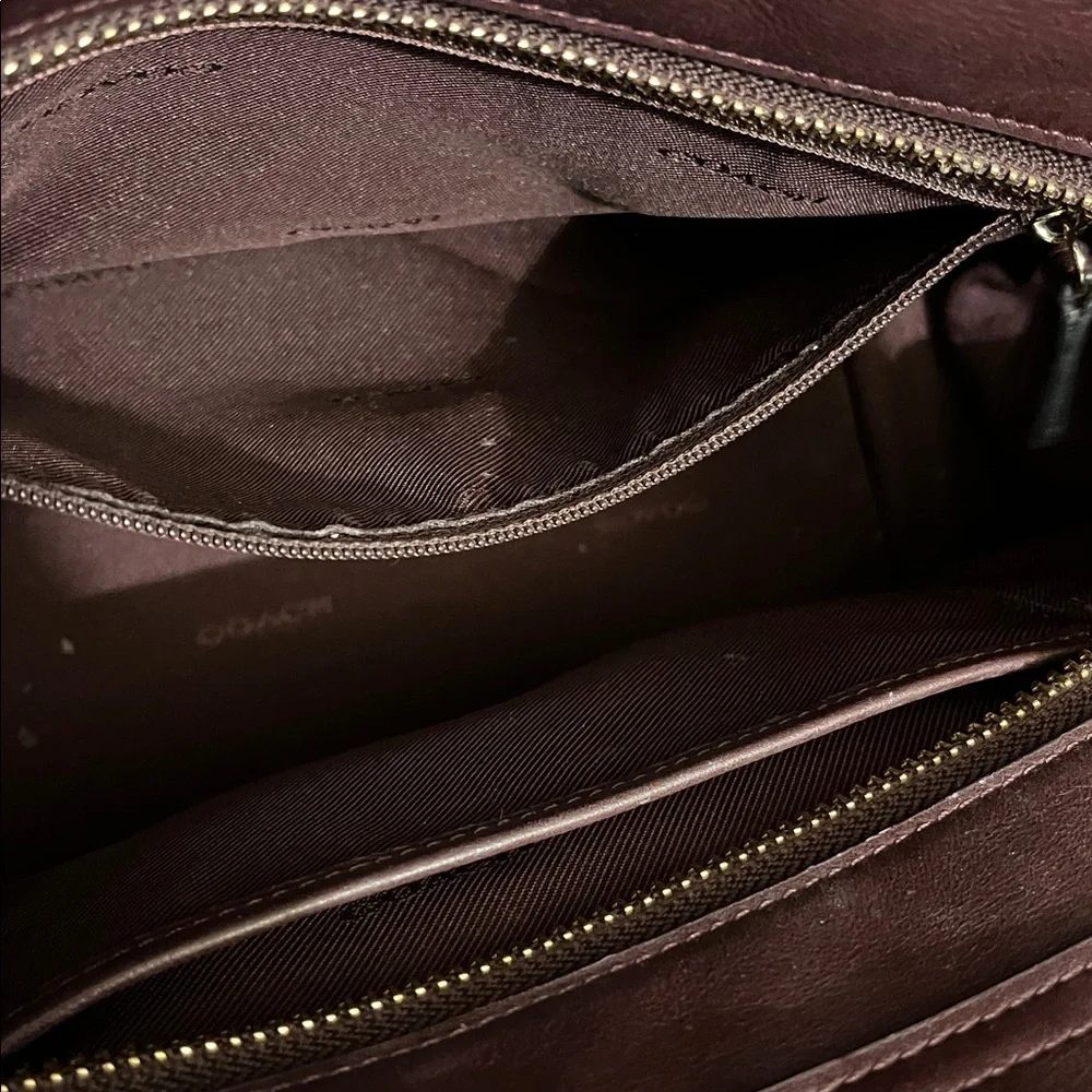 Coach Swagger 27 Croc embossed leather crossbody satchel #E1677 37493 - Picture 14 of 14